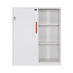 School Furniture Narrow Edge Double Door Filing Cabinet With Cyber Lock