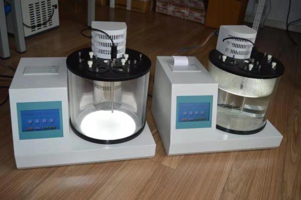China Liquid Material 220V Kinematic Viscometer Temperature RT -150℃ High Precision For 0.02 factory