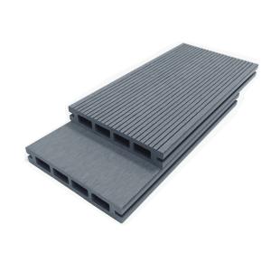China Sleek and Stylish WPC Decking Tiles for Modern Outdoor Living Areas factory