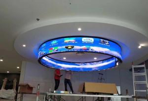 China P3mm Flexible Curved LED Display IP65 Waterproof 3840Hz High Refresh Rate factory