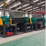 Car Metal Frame Shredding Equipment Dual-Shaft Shredder Machine In USA For Scrap