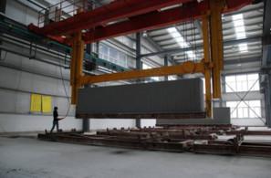 Hydraulic L7350mm AAC Machine Overturn Table