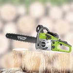 Double Gasexchange Easy Start 560ml Gasoline Chain Saw，Refined OREGEN chain saw