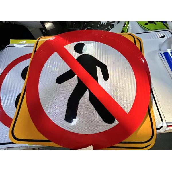 Digital Printing UV Printing Engineering Grade Prismatic Reflective Sheeting for Road Warning Signs