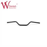 Motorcycle Handlebar Black Universal 4.8 Thickness Chrome / Aluminum Alloy
