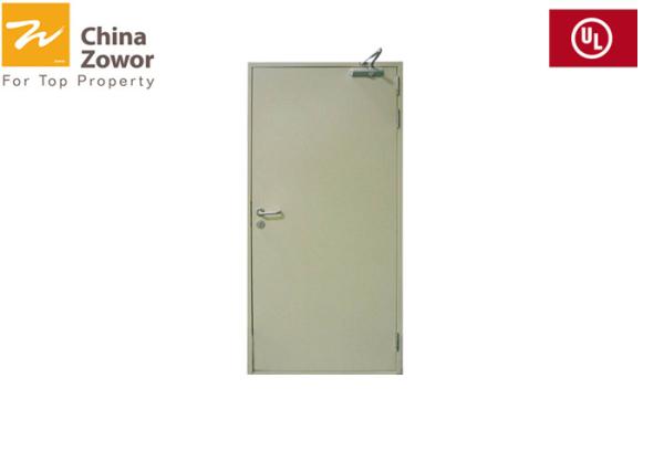 Grey Color Double Leaf RH Steel Fire Rated Access Door /90 min Fire Rating/ 55mm