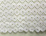 Apparel Accessories Chemical Lace Fabric Water Soluble Embroidery lace fabric