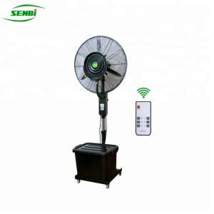 China 30'' Facial Mist Spray Centrifugal Stand Fan Remote Control Eco Friendly factory