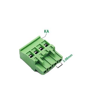 China 5.08mm / 0.2&quot; Pitch Pluggable Screw Terminal Blocks Din Rail Mounting factory