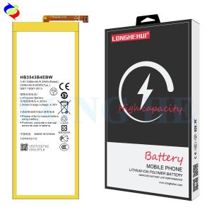 China Huawei Ascend P7 Battery Replacement 2460mAh HB3543B4EBW Mobile Batteries OEM/ODM factory