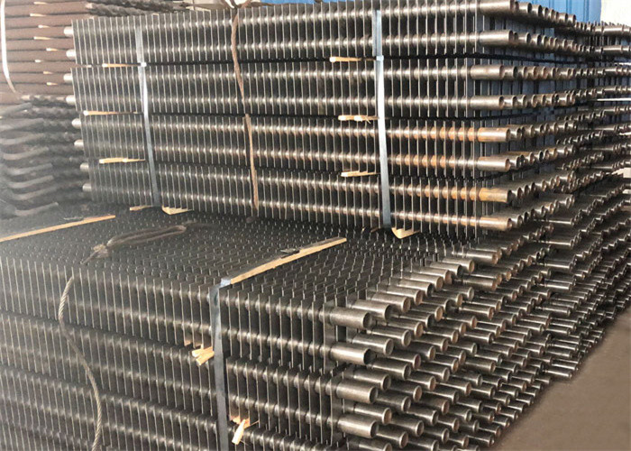 Compact Structure Anti Corrosion Boiler Fin Tube , Compact Seamless H Fin Tube