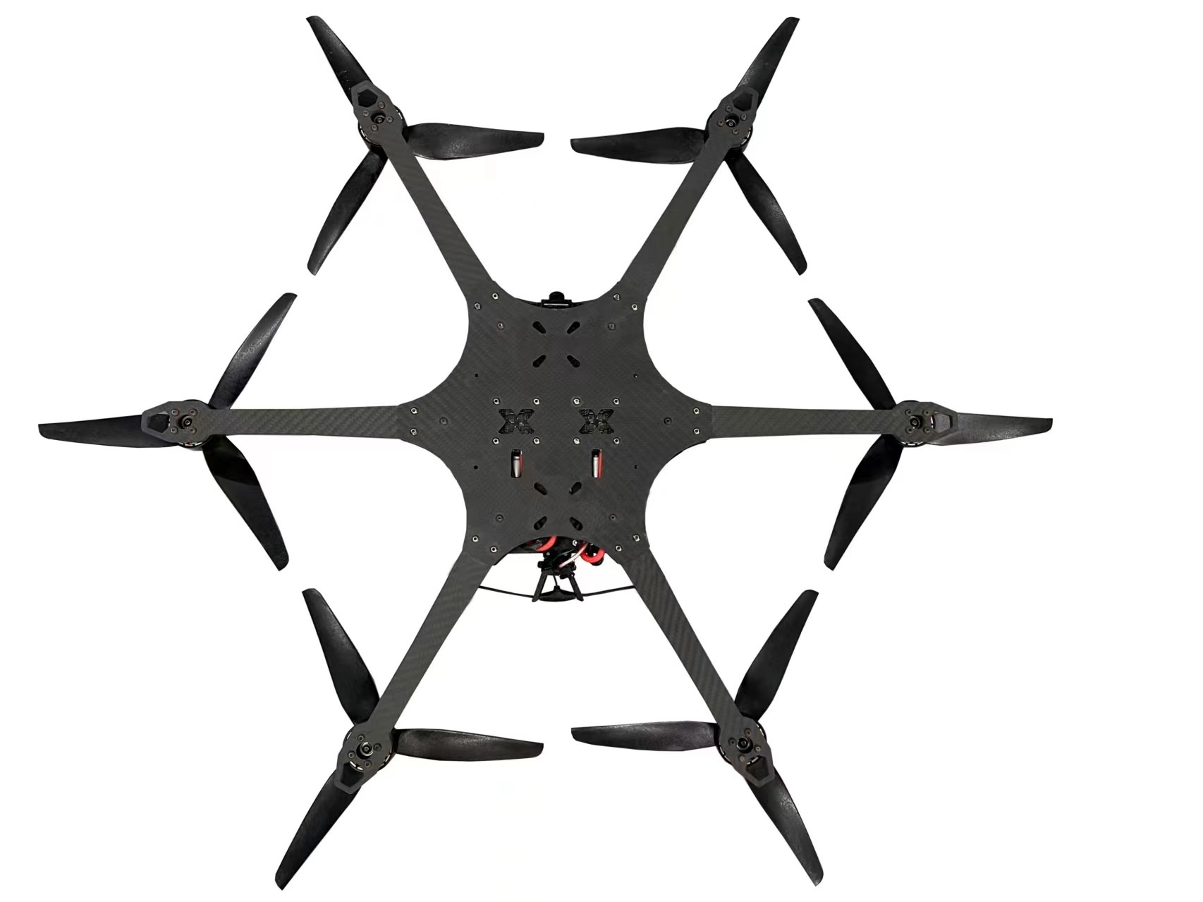 7 inch FPV Drones Hexacopter with 5.8G 3W ELRS 915/2.4G Stack 80A 5.8G Antenna