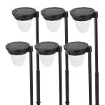 Small Ground Plug Solar Powered Landscape Lights Solar Garden Lights For