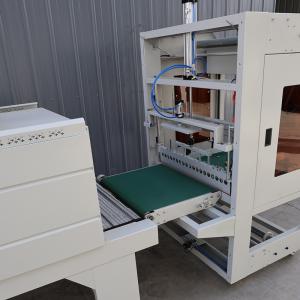China Customized Semi Automatic Shrink Wrap Machine 220V Food And Beverage Packaging Machinery on sale