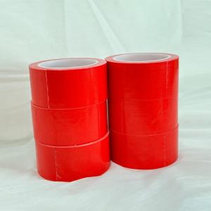 China Red Strong Non-Marking Carpet Tape Waterproof Diy Carpet Seam Fixing factory