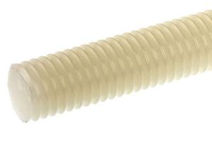 China High Temperature Polished 99% Alumina Ceramic Rod With Thread Machinable factory