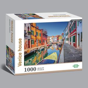 China Custom Van Gogh Portrait 1000 Piece Fine Art Jigsaw Puzzles For Adult Toys factory
