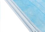 ODM Blue Surgical Disposable Mask Net Weight 25g PP Non Woven Fabric Material