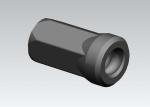 Glass Fiber Reinforced Polymer Flat Nut For 25mm SDA GFRP Bolt