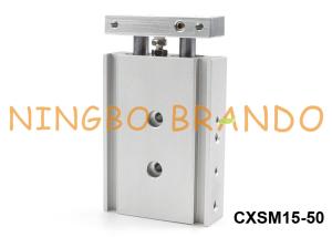 China SMC Type CXSM15-50 Double Rod Pneumatic Air Cylinder 15mm Bore factory