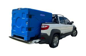 China Fresh Food Transport Insulated Truck Body Movable Refrigerated Pickup Reefer Box factory