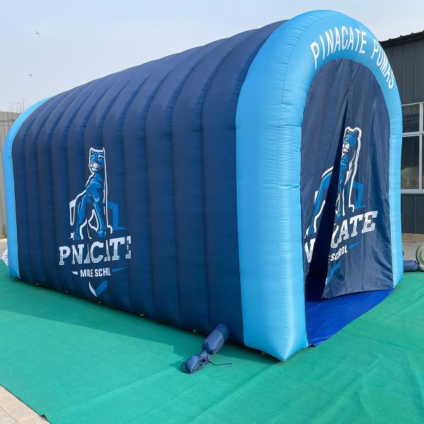 Full digital printing Inflatable giant Tunnel custom outdoor Inflatable channel