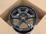 Volk Racing TE37 SL Wheels Black Edition III 4x100 5x120 18 19 20 Inch Custom