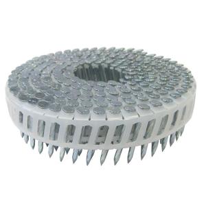 China FAP Collated Coil Nails Hot Dipped Galvanized 2.5 x 32mm For Thin Metal factory