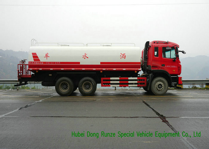 JAC 6x4 Water Liquid Tank Truck With PTO Water Pump 20000 - 25000Litres