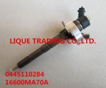 BOSCH Common rail injector 0445110284 , 0 445 110 284 for 16600 MA70A /