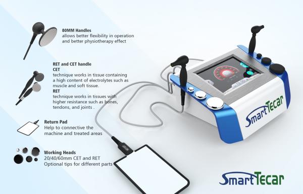 Body Massage RF Diathermy Diacare Machine Smart Tecar Physical Therapy Machine