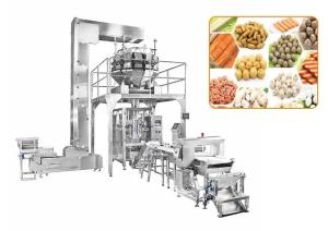 China PLC Multihead Weigher Packing Machine , Noise Proof Vertical Packaging Machine factory