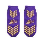 Jump Up Bounce Non Slip Grip Socks Trampoline neon Socks For Kids And Adults