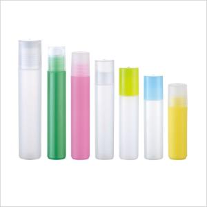 China Plastic Metal Ball Perfume Plastic Roll On Bottle Colorful Deodorant Roll On Containers factory