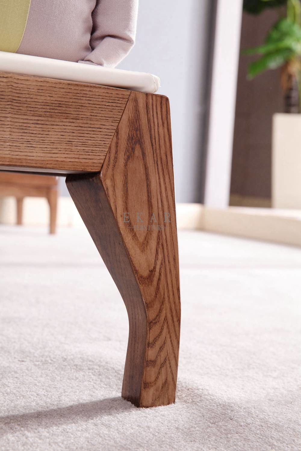 Modern European Design Wooden Furniture Bed