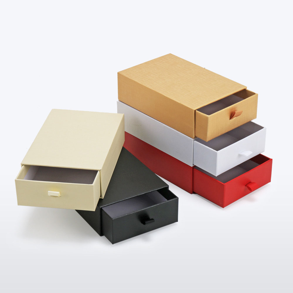 Custom Gift Craft Drawer Packaging Box Carton With Logo Printed Made Of Paperboard