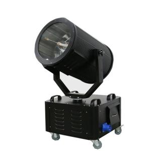 China Moving Head Sky Search Light White Color Beam IP54 Waterproof 4000W Xenon Lamp factory
