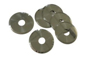 China Rubber Slitting Cutting YG10X Tungsten Carbide Circular Knives factory