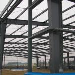 Lightweight Prefab Steel Warehouse Building , Prefab Steel Frame Commercial
