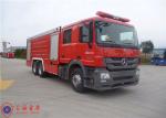 Electric Primer Pump Big Foam Fire Trucks ,Max Power 325KW Modern Fire Truck