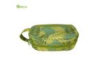 600D polyester Toiletry Kit Duffle Travel Luggage Bag with printing material