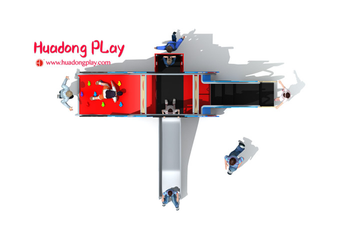 Creative HDPE Playground 6CBM Fashion Warm Design High - End Safety