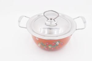 China Outdoor SS 0.085cbm Casserole Cooking Pot Non Stick Sauce Pan factory