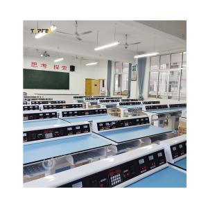 China Customized White / Blue Biology Lab Furniture With Sturdy Metal Structure factory