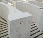 Fused Zircon Refractory Corundum Brick AZS-33 Of Industrial Kiln High Temperatur