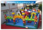 Popular Inflatable Theme Park Kids Bouncy Castle Carnival Games For Jumping