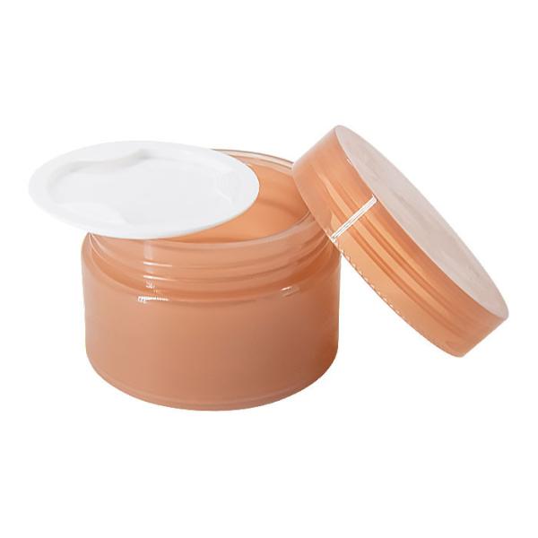 China 50g Empty Round Shape Leak Proof 51mm Cosmetic Cream Jars With Lid Spoon factory