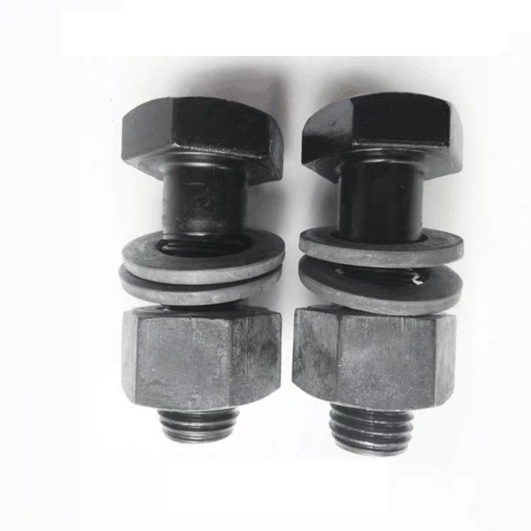 BLACK Finish DIN7990 Hexagon Head Bolts for Steel Structures in Steel