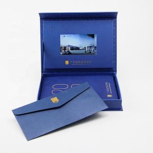 China Custom Digita Video Gift Box with LCD Screen 7 inch LCD video screen in gift box on sale