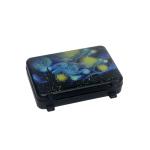 Aluminum Display Box Black Aluminium Magic Prop Storage Case For Magician
